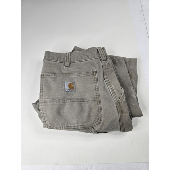 Carhartt Pants Jeans 32x32 Men's Relaxed Fit Fadded Gray‎ 103278-251 Cowboy - Picture 1 of 16